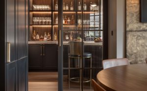 Luxury interior design project for a full home renovation featuring bespoke joinery, elegant materials and carefully planned living spaces