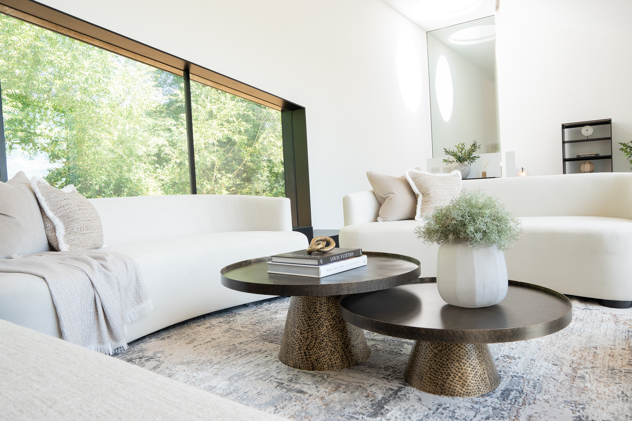 Architectural detailing in luxury new build home Berkshire