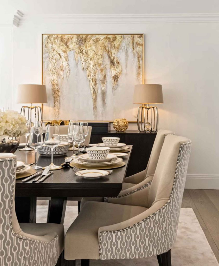 Luxury dining room