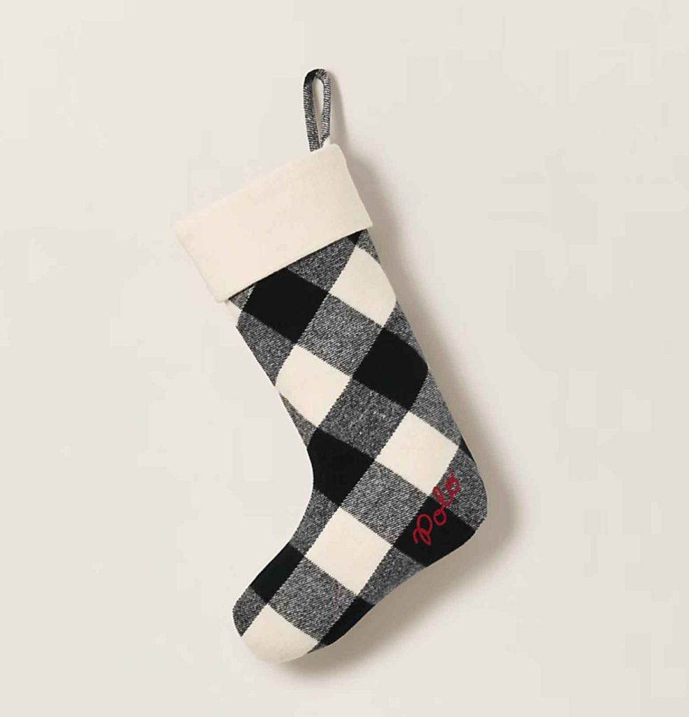 Folger Buffalo Check Stocking Save to Wishlist Polo Ralph Lauren Home