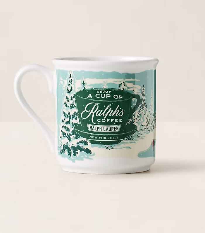 Ralph's Coffee Holiday Scene Mug