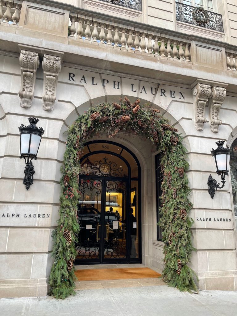 Ralph lauren nyc christmas
