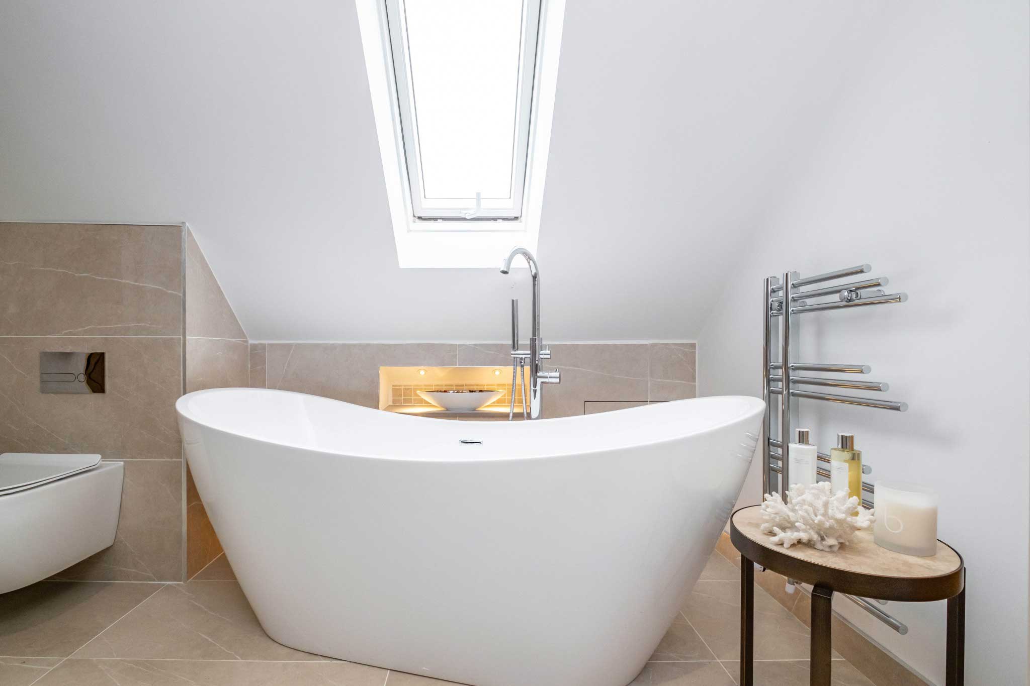 Hampshire spa bathroom interior