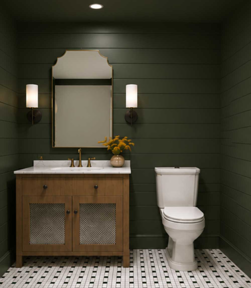 Luxury Cloakroom Interior Design – Poland Residence
